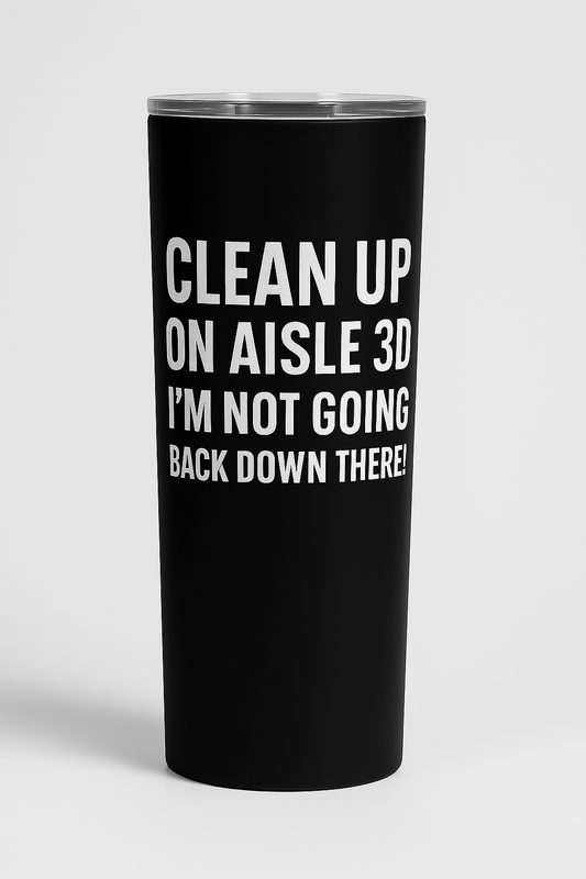 20oz Straight Shinny Tumblers Limited Drop